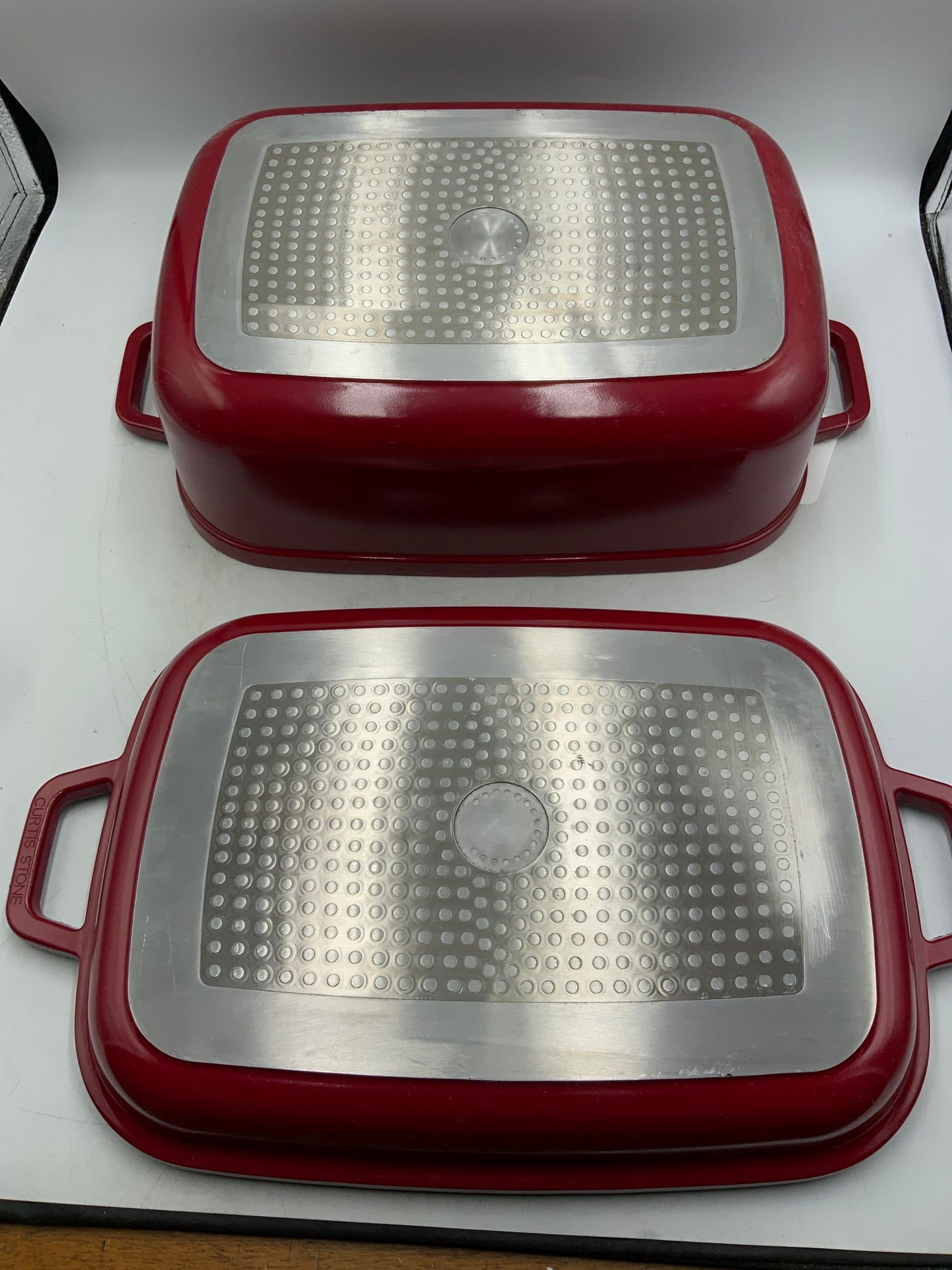 3 pc Roasting Pan / Griddle Set