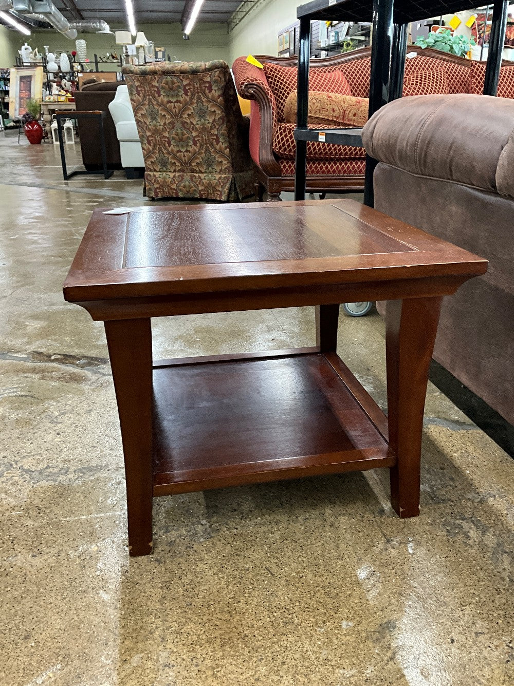 Sm Wooden Side Table