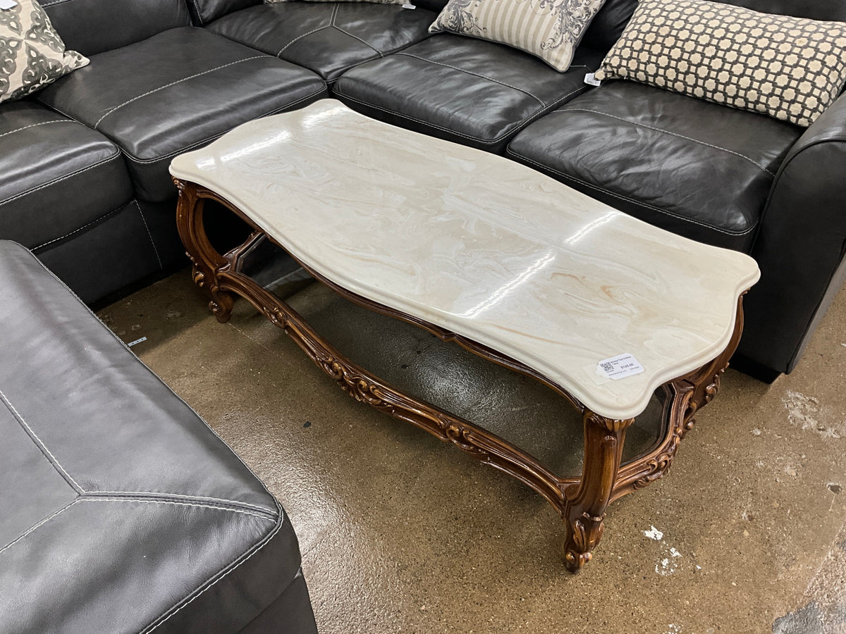 Marble Top Coffee Table