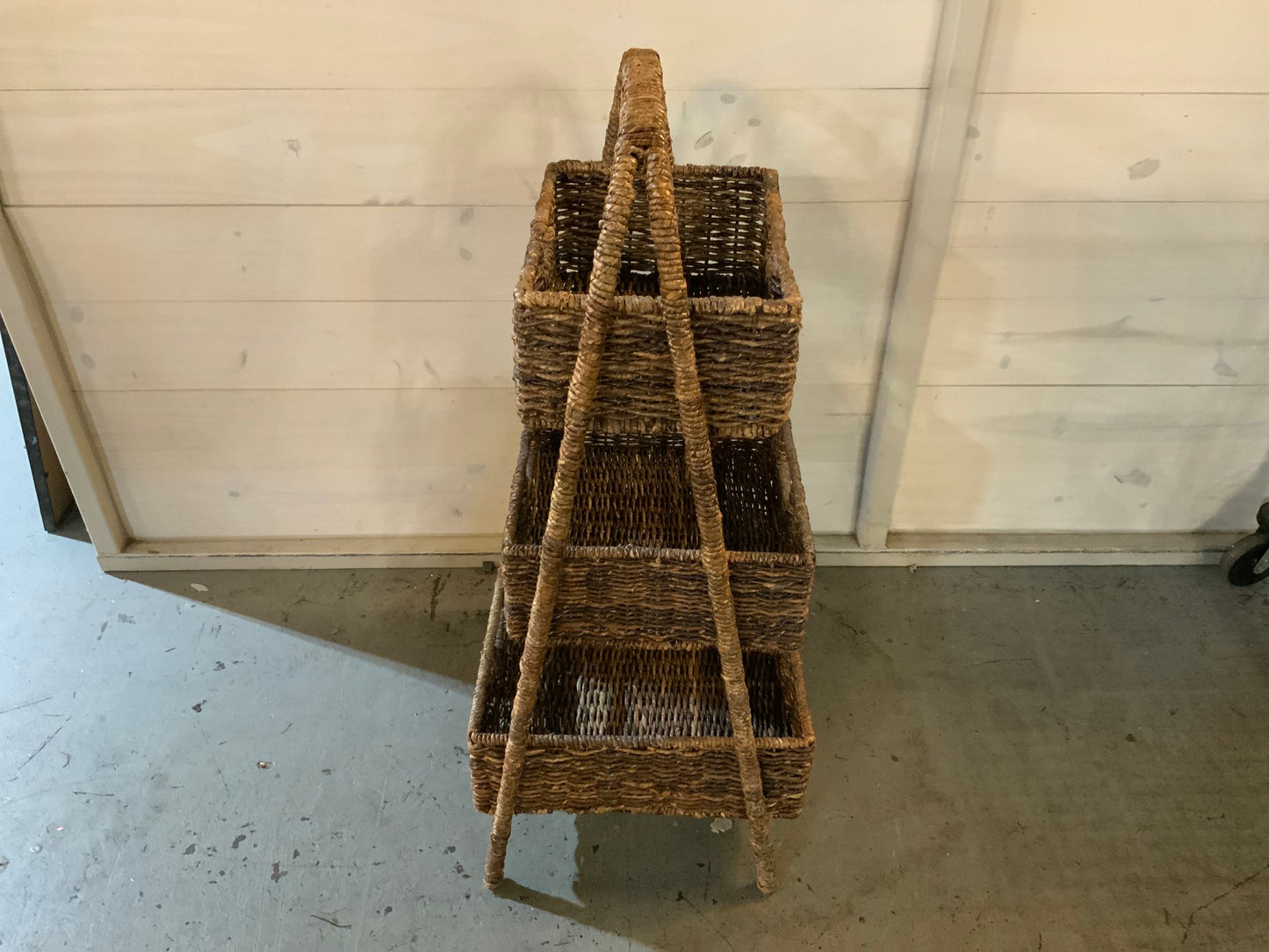 Set of 3 Baskets with Stand