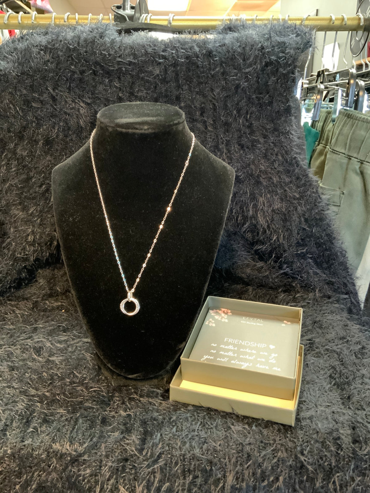 NEW Efytal 925 Sterling Necklace