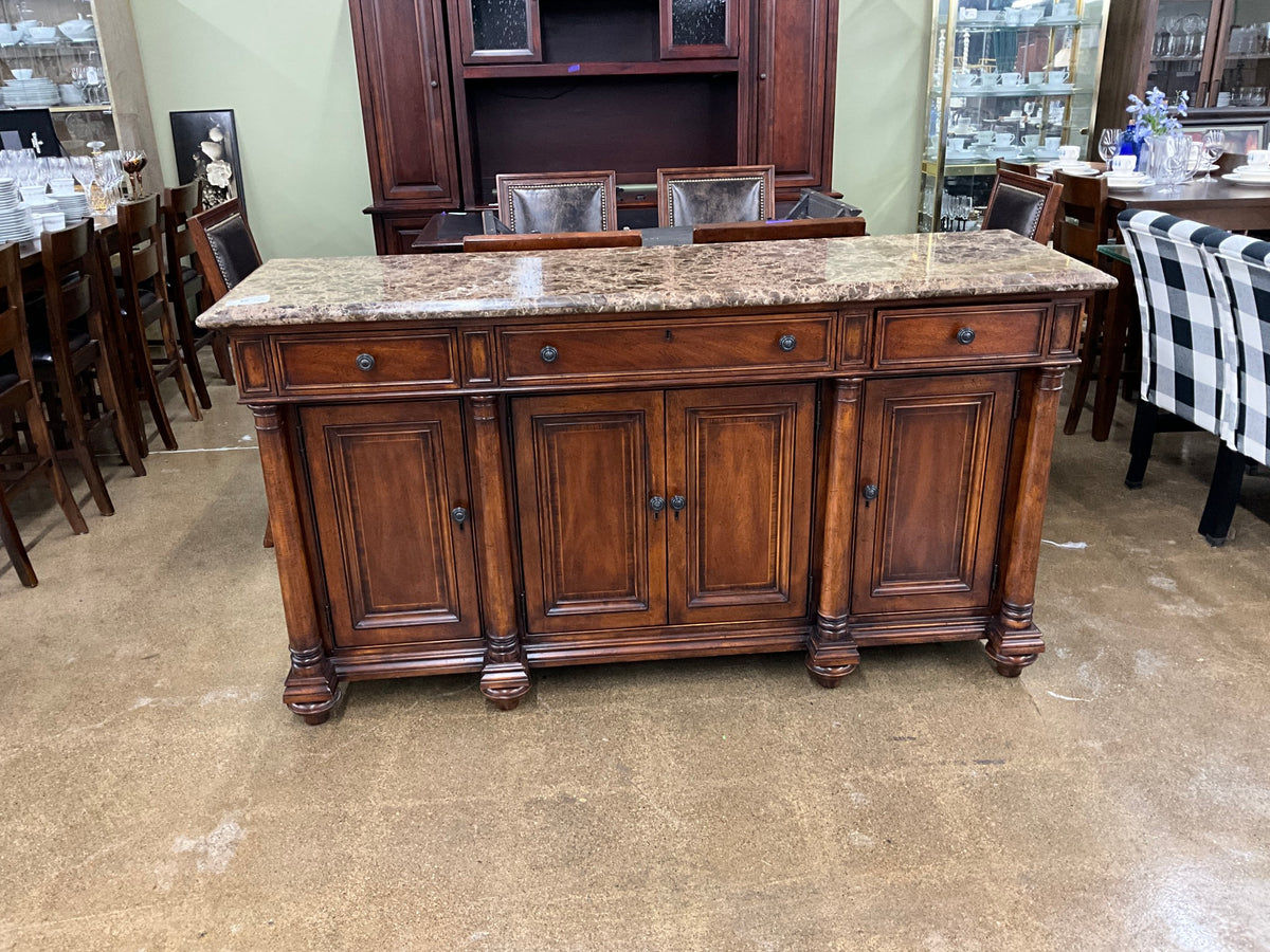 Thomasville Marble Top Buffet