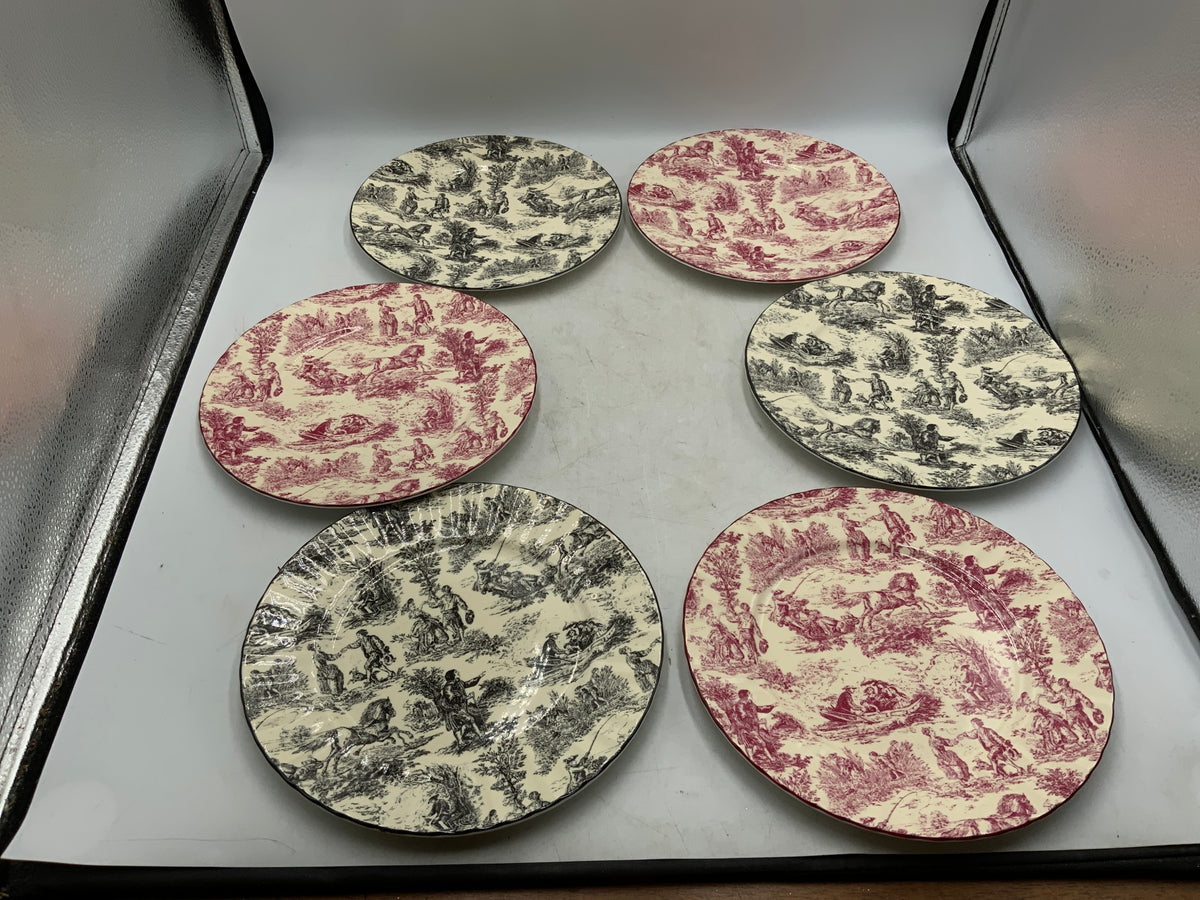 Set of 6 Royal Patrician Plates
