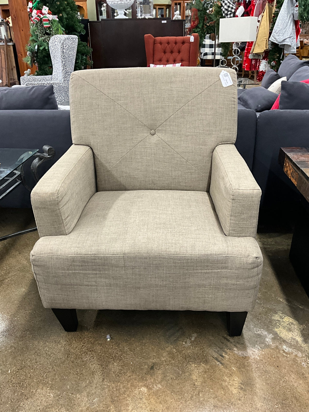 Tan Accent Chair