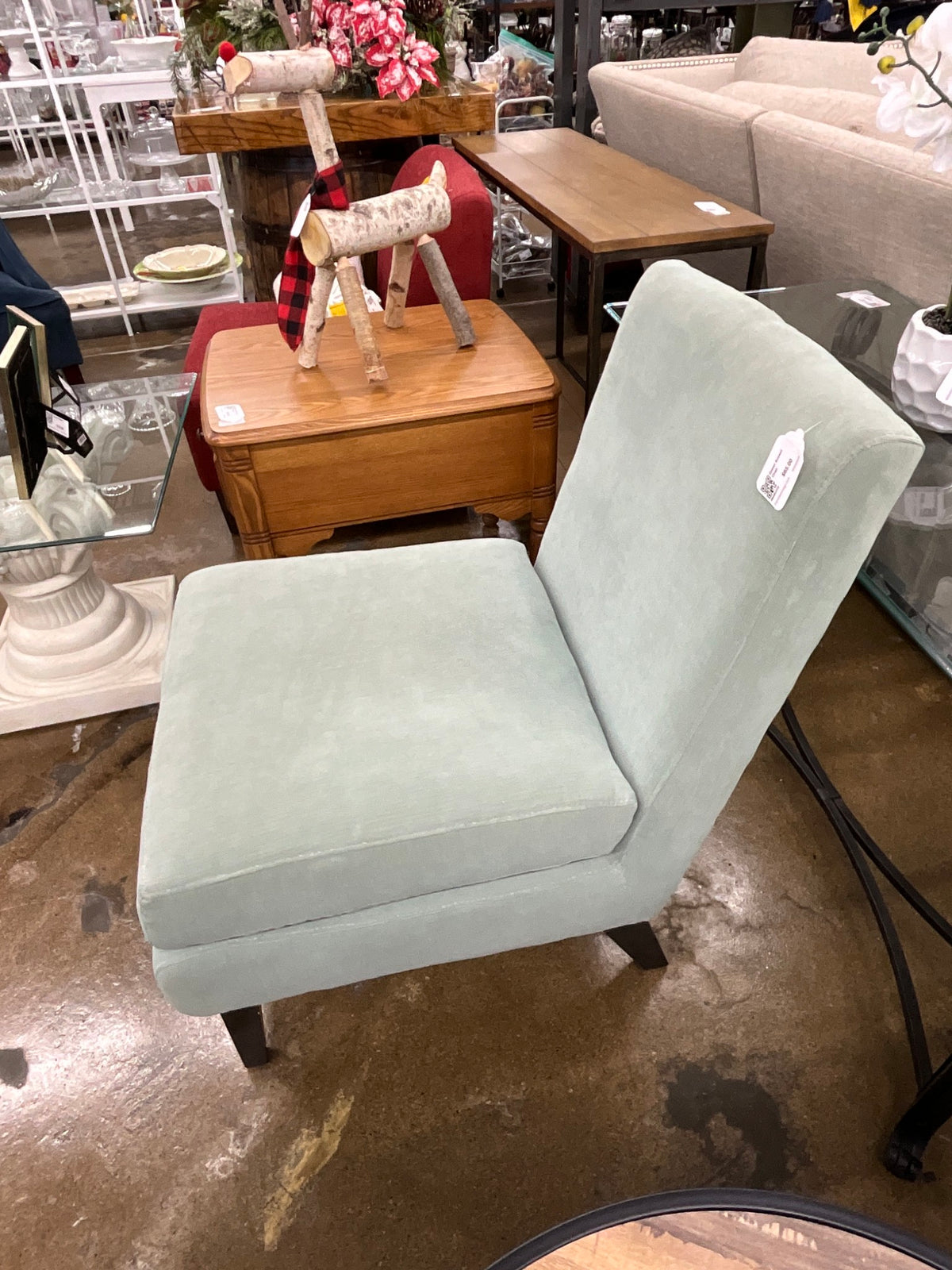 Green Accent Chair