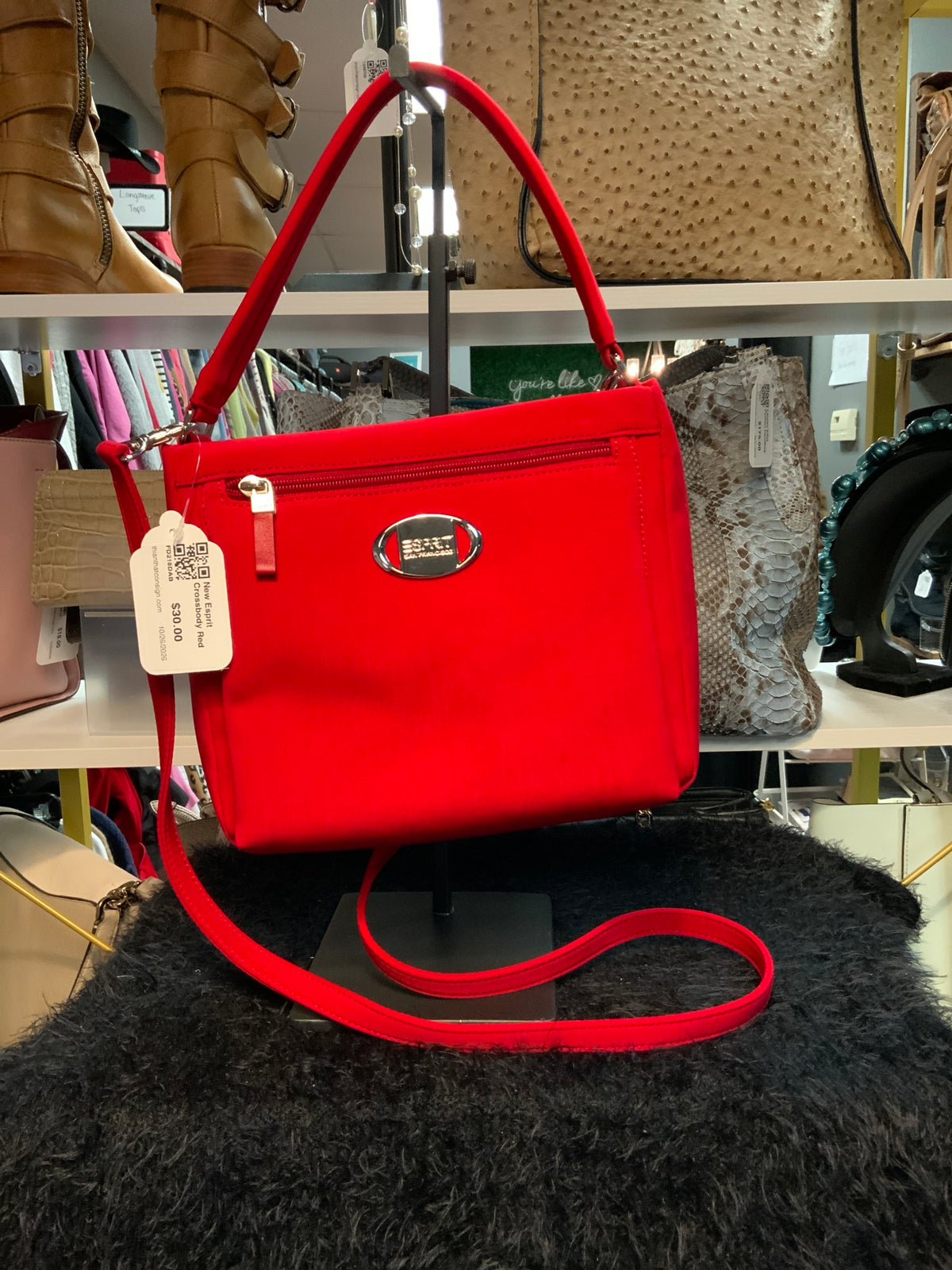 New Esprit Crossbody Red