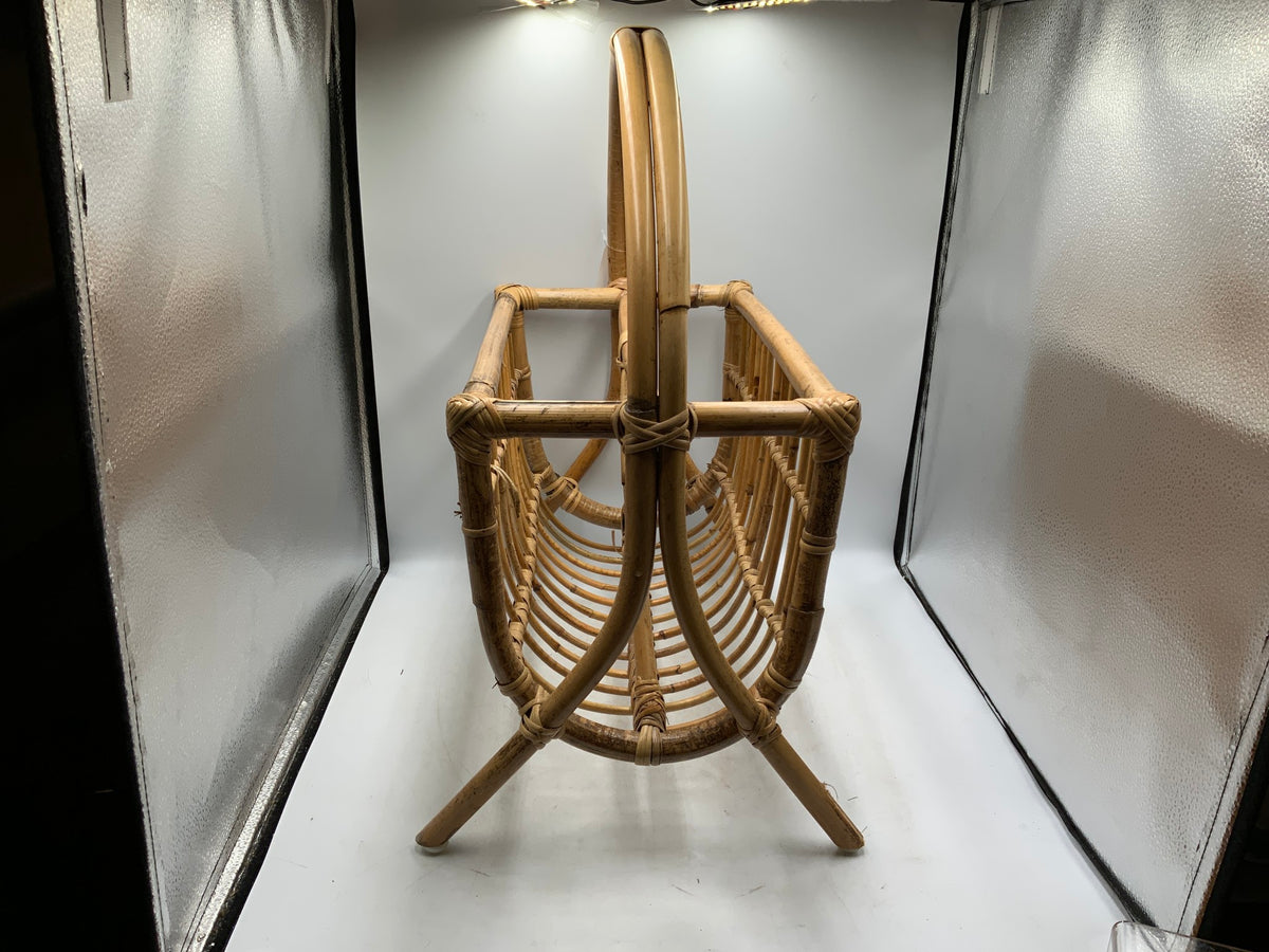 Rattan Magazine Holder