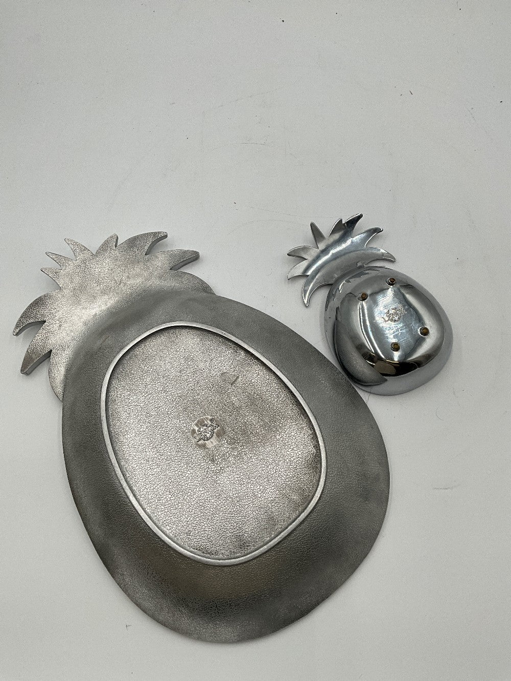 2 Pc. Lenox Pewter Pineapple Serving Set