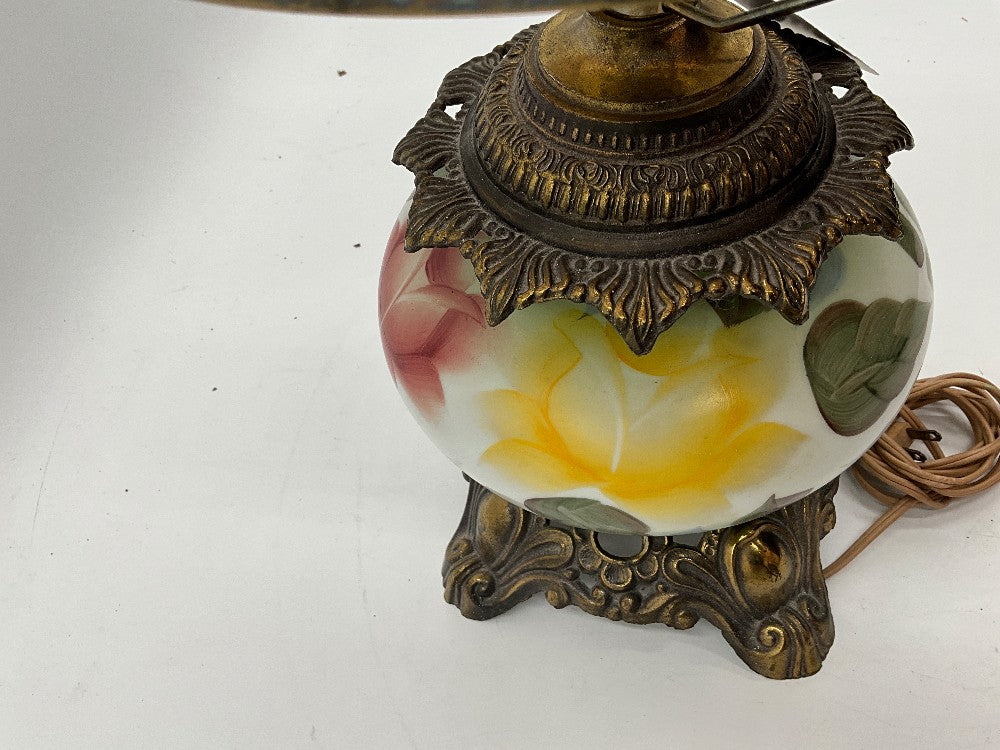 Painted Parlor Lamp