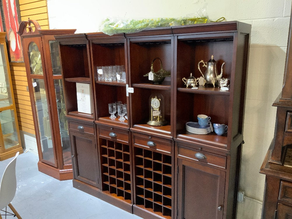 Pottery Barn Wine Cabinet Set of 4