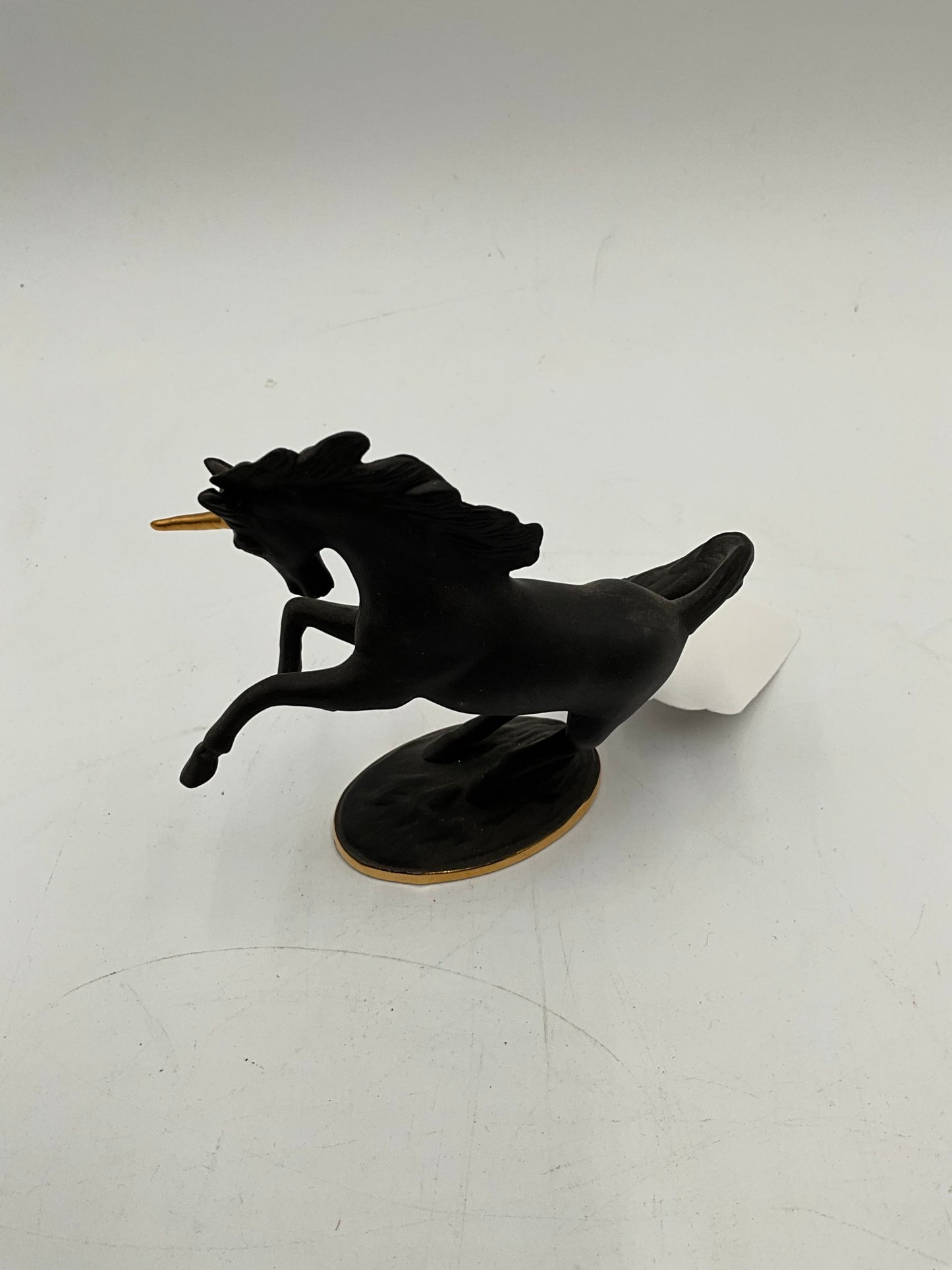 Franklin Mint Black Unicorn