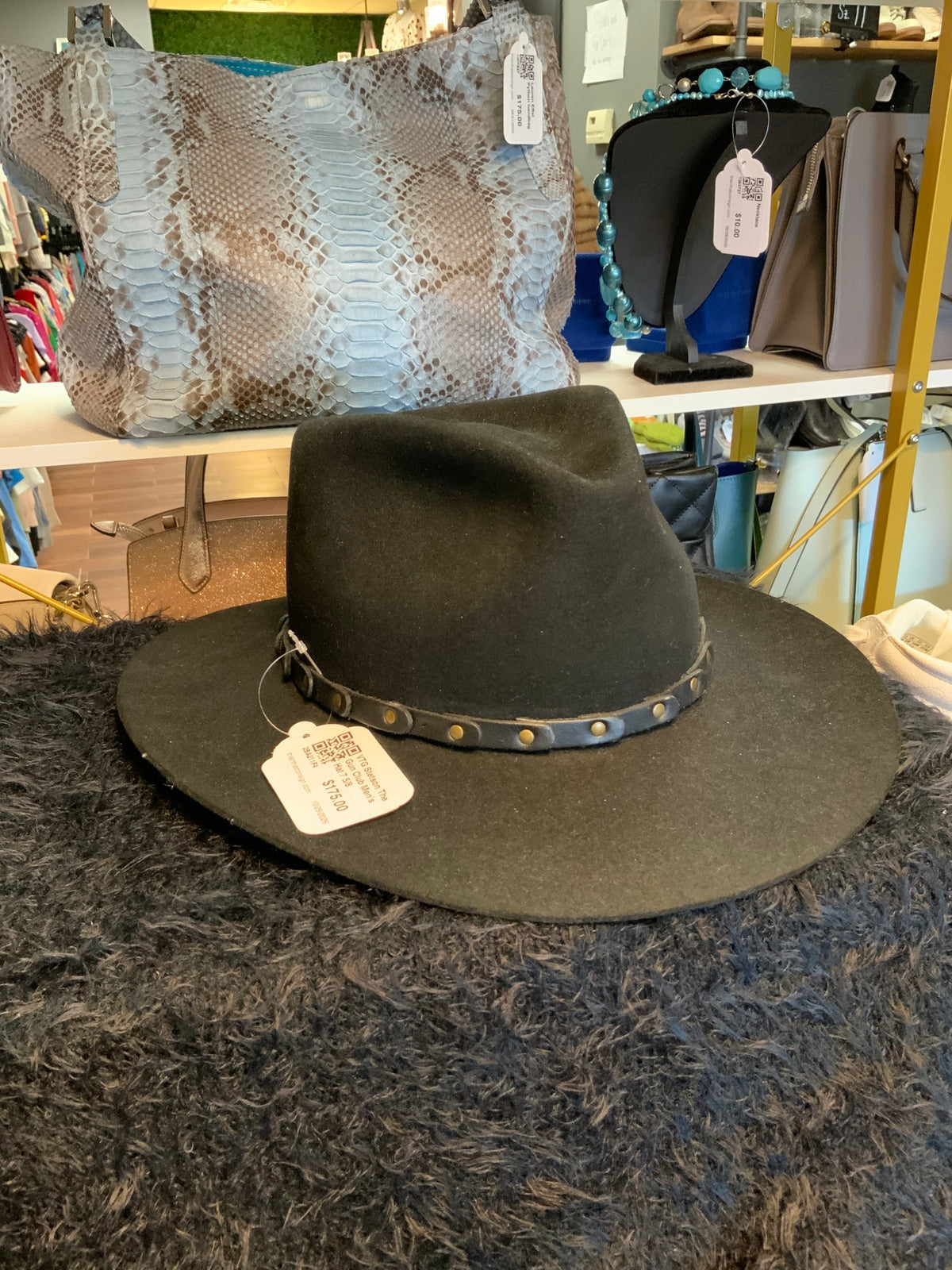 VTG Stetson The Gun Club Men's Hat 7 5/8