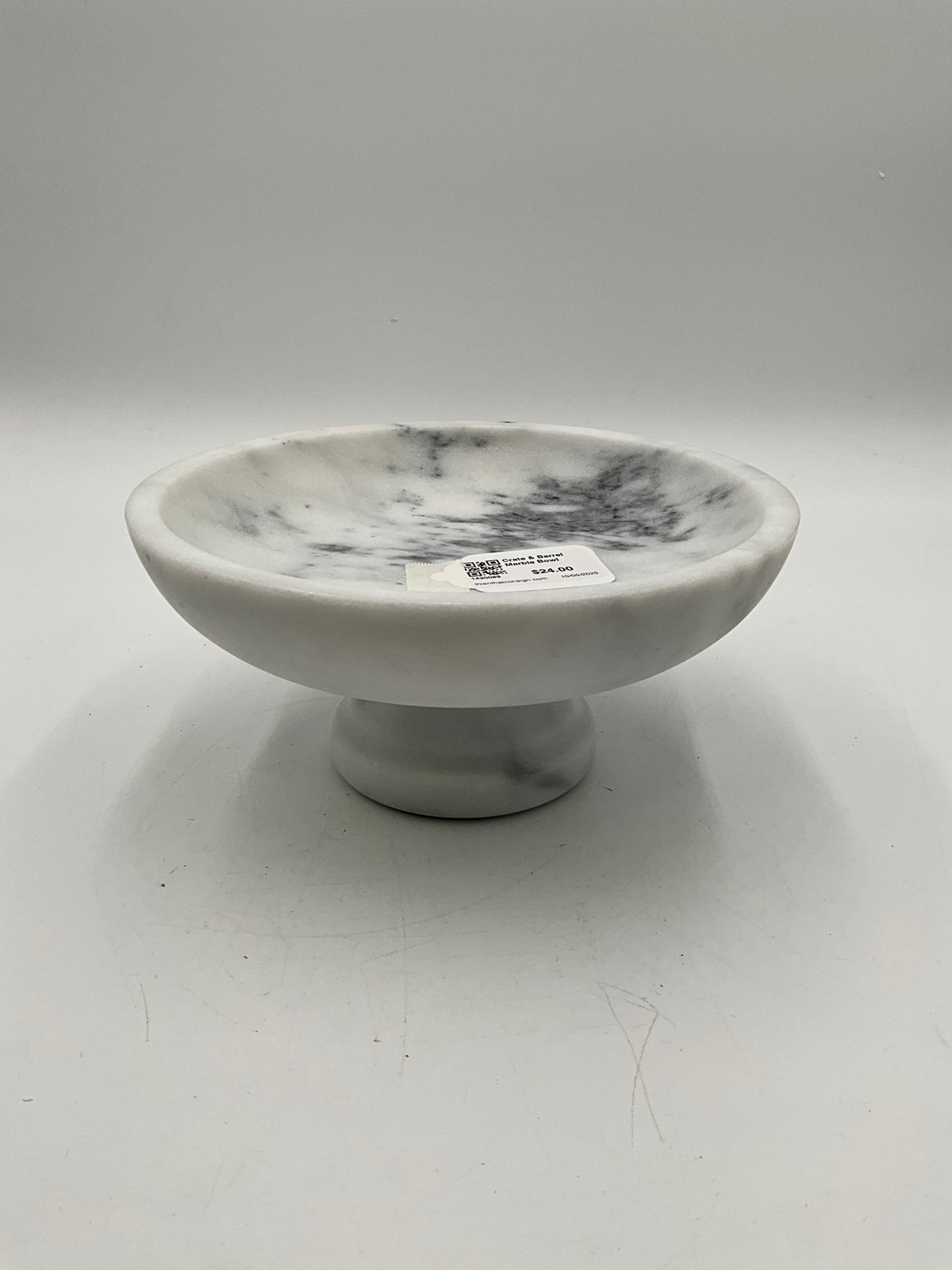 Crate & Barrel Marble Bowl