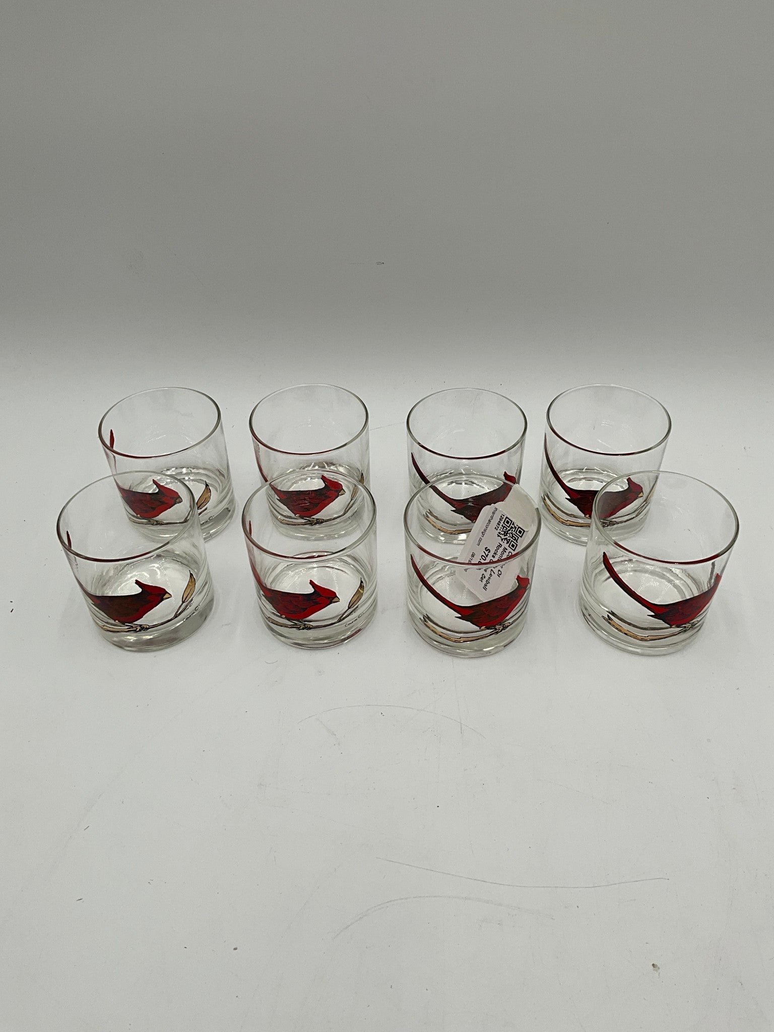 Couroc Of Monterey Lowball Rocks Glass Set of 8