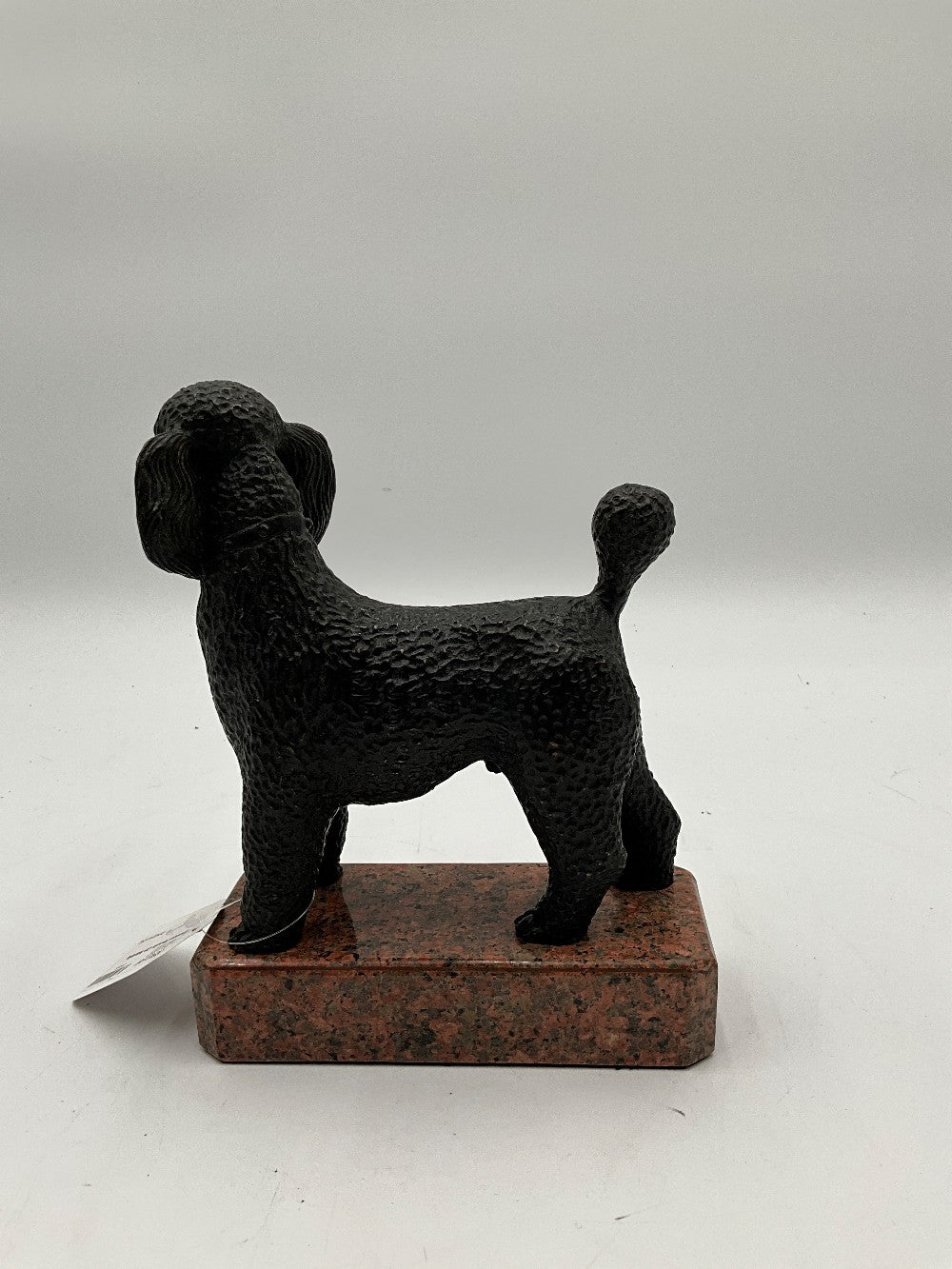 Bronze Poodle On Marble