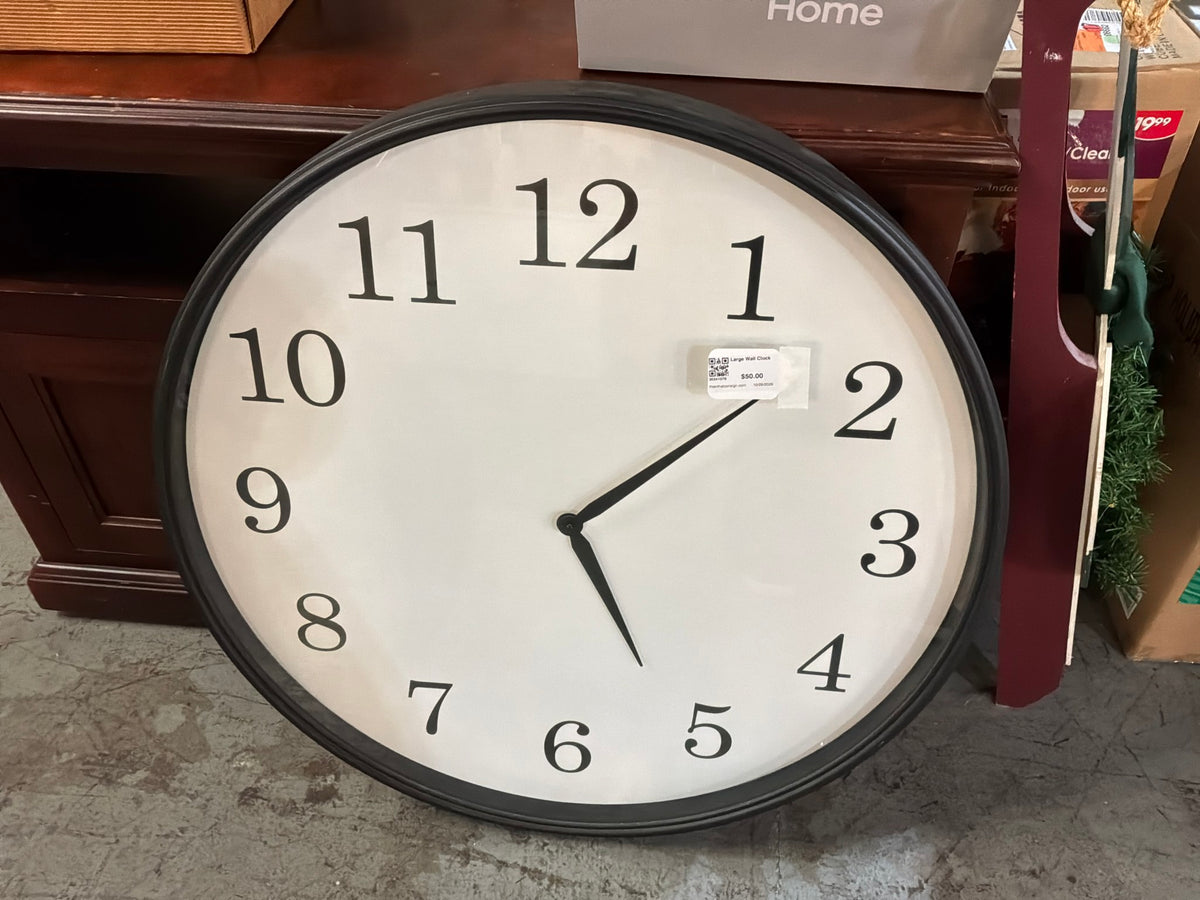 Large Wall Clock