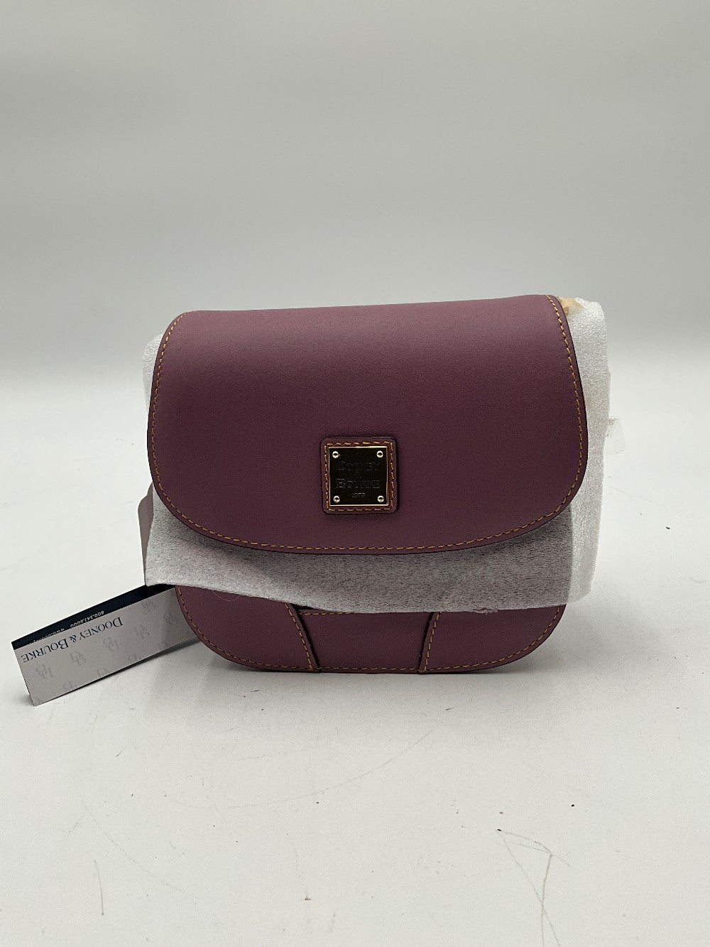 NWT! Dooney & Bourke Mauve Saddle Crossbody
