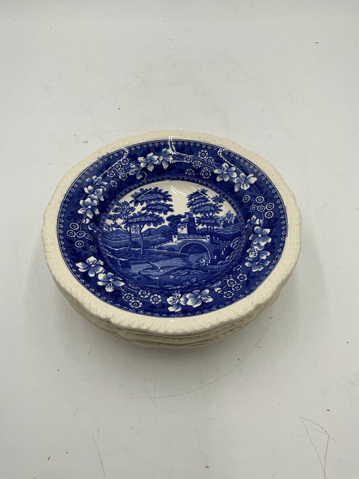 SET of 6 Vtg Spode Copeland Bowls