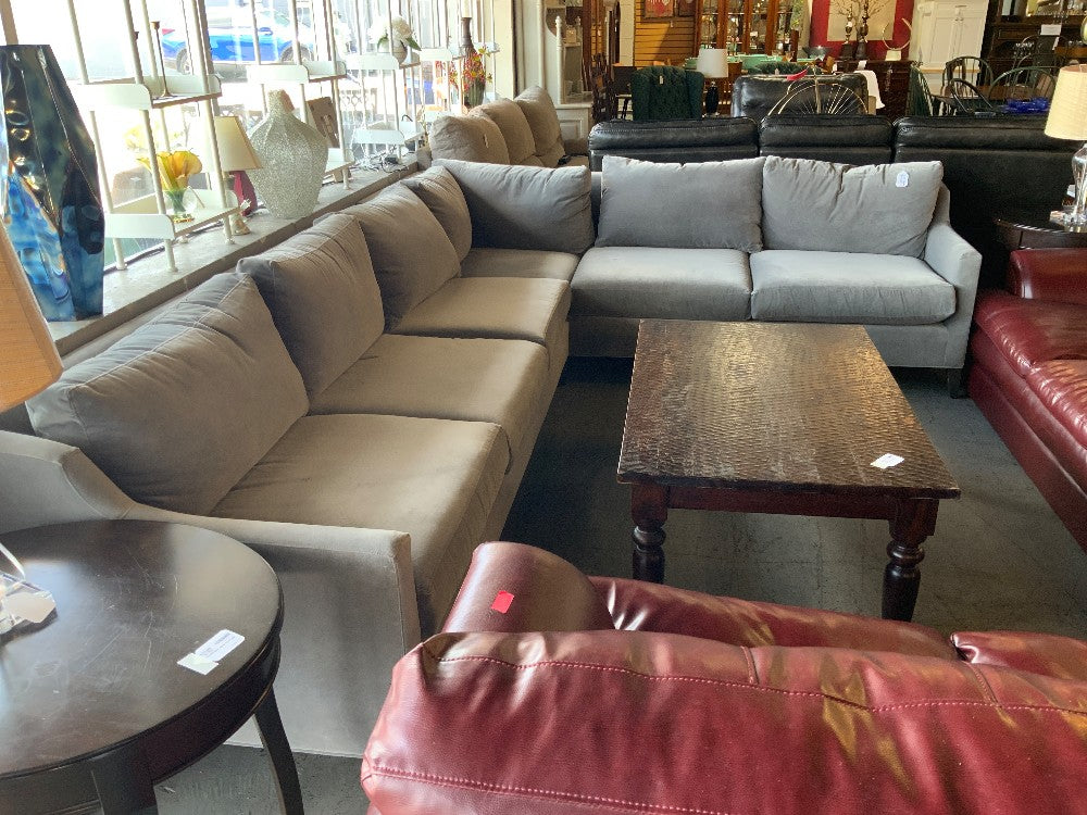 Mitchell Gold & Bob Williams High Performance Velvet Sectional