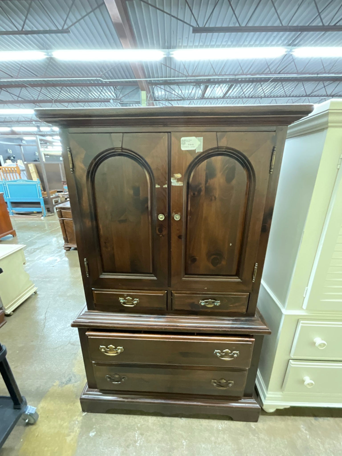 Dark Wood Armoire