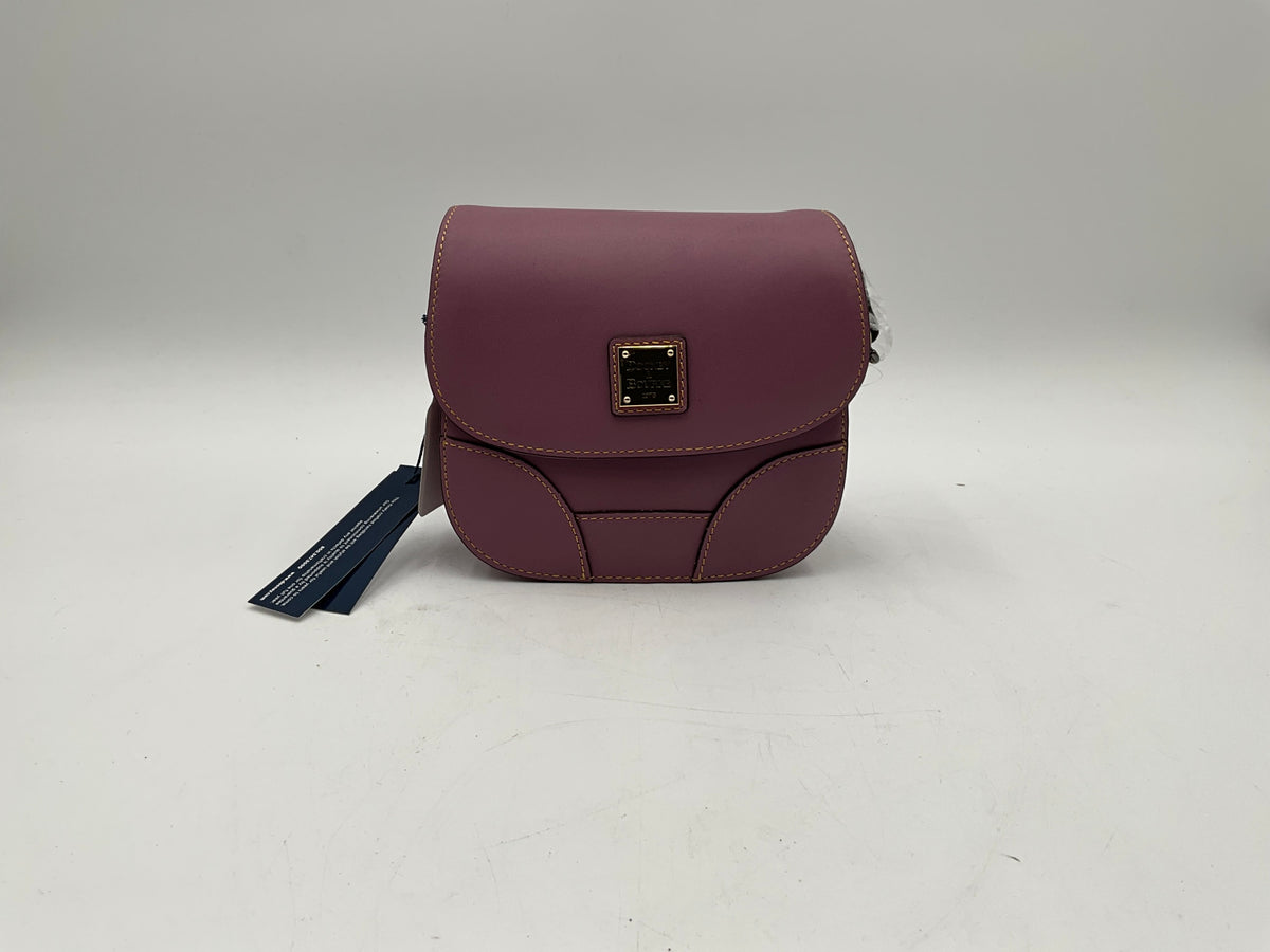 NWT! Dooney & Bourke Mauve Saddle Crossbody