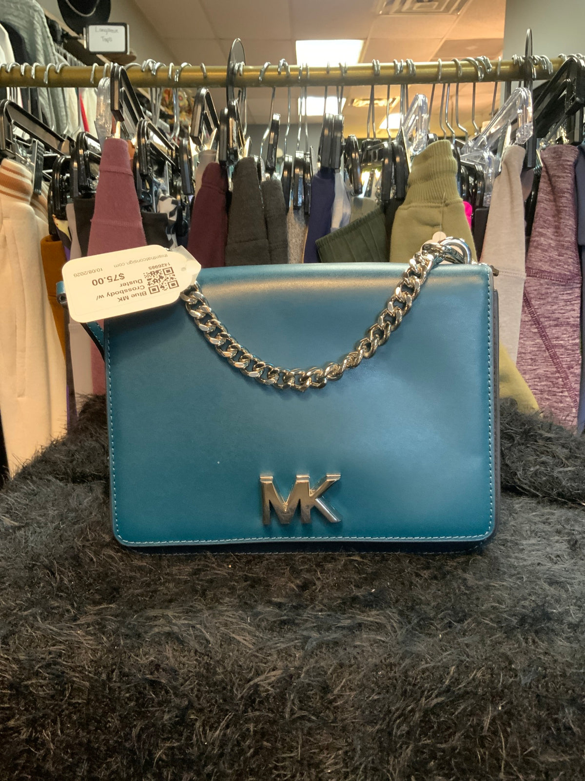 Blue MK Crossbody w/ Duster