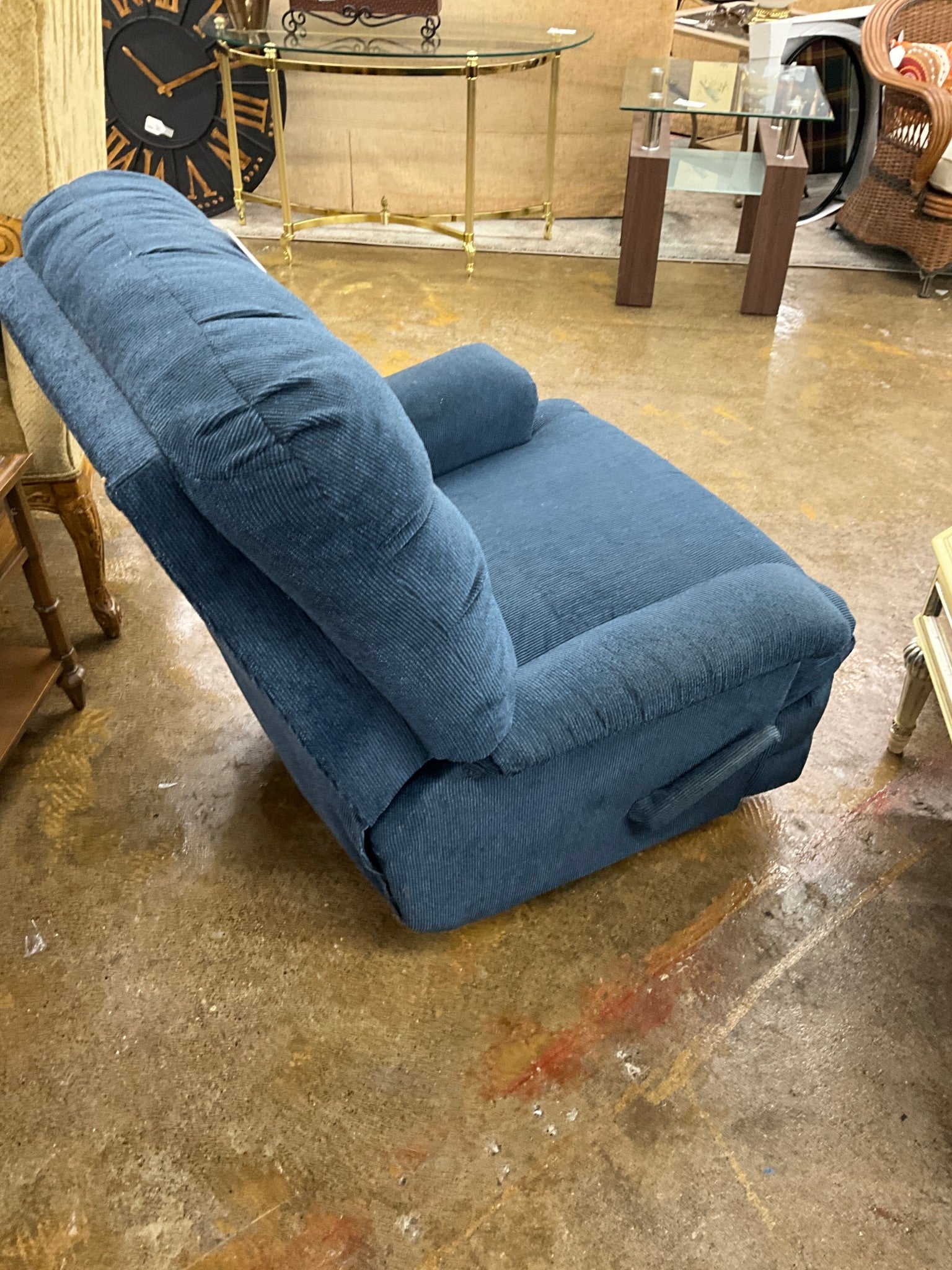 Blue Recliner