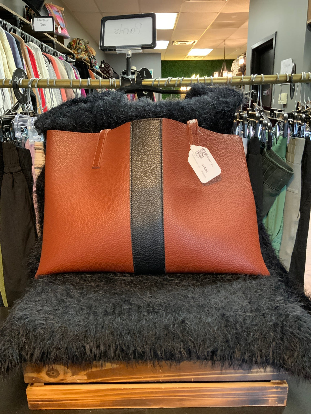Vince Camuto Brown Tote