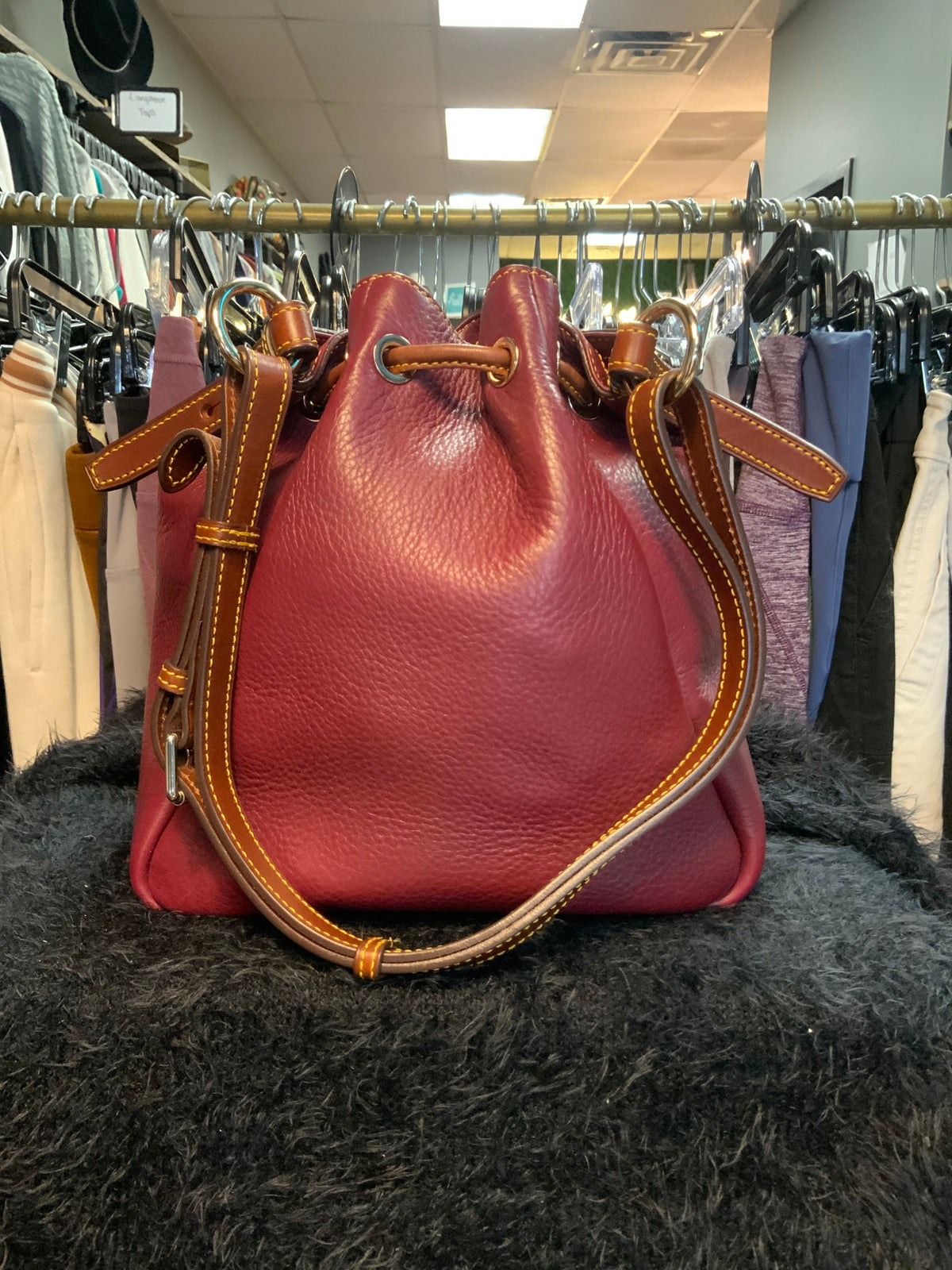 Burgundy D&B Cinch w/ Duster