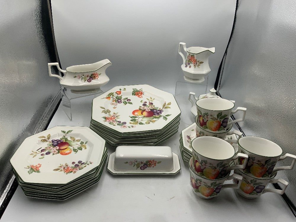 Johnson Brothers Fresh Fruit Place Setting for 6 - 28 pc Set