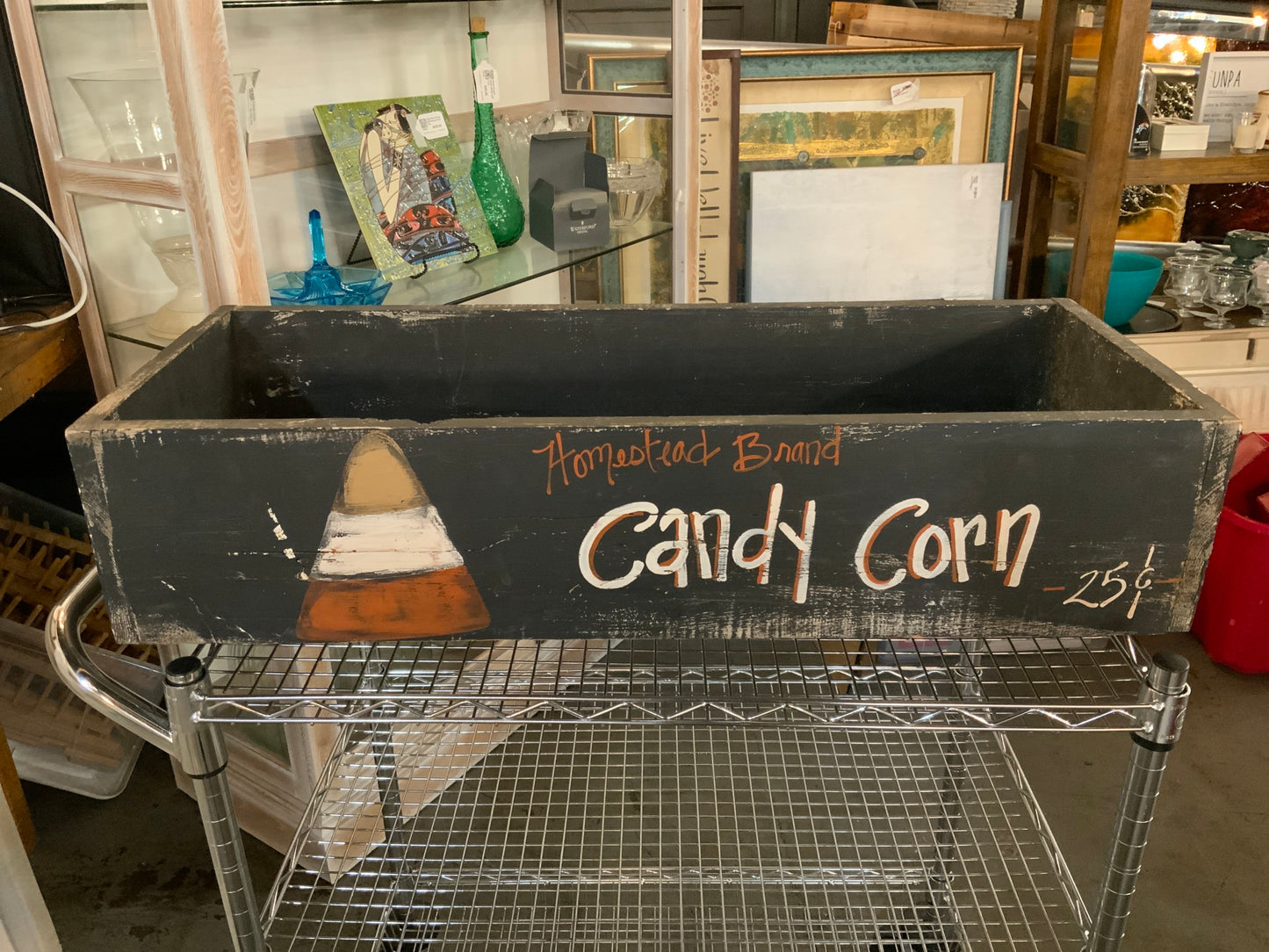 Lg Candy Corn Bin