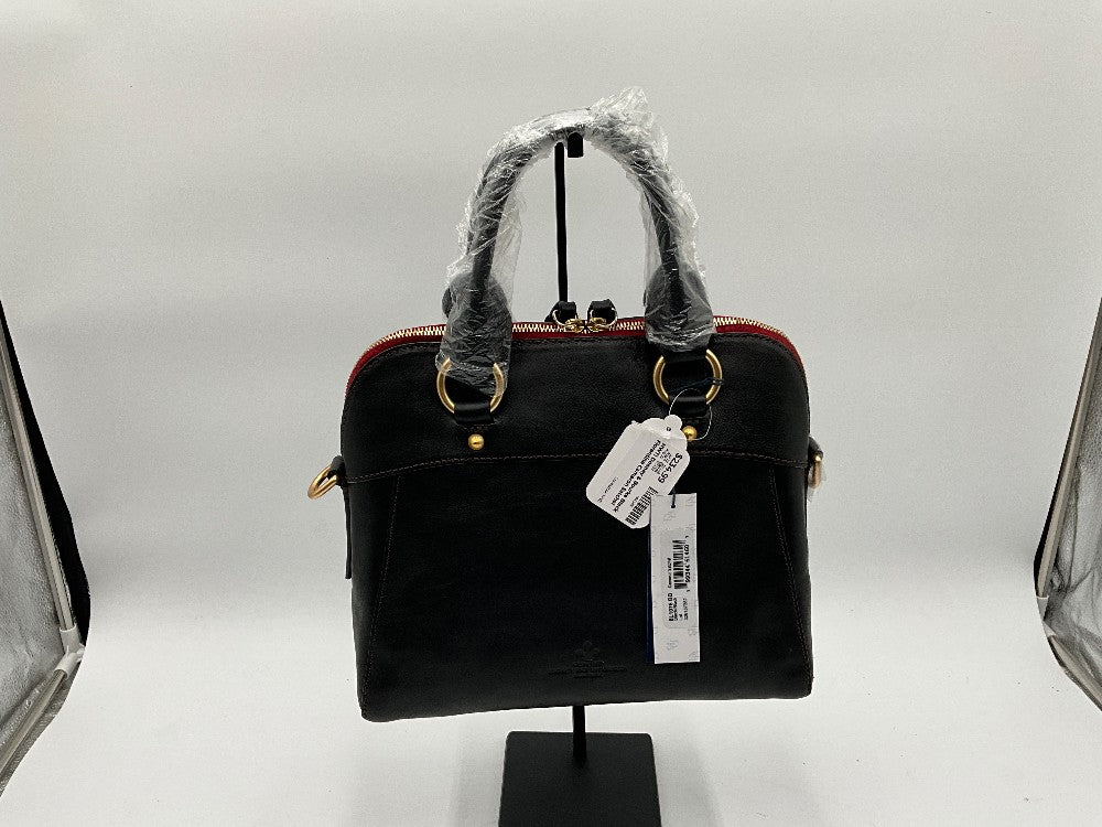 NWT! Dooney & Bourke Black Florentine Cameron Satchel