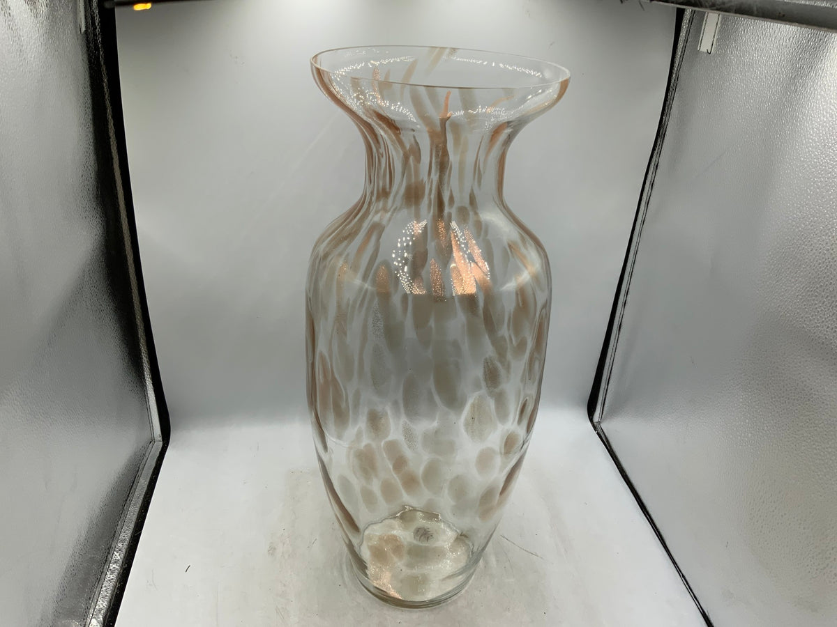 Lg Glass Vase