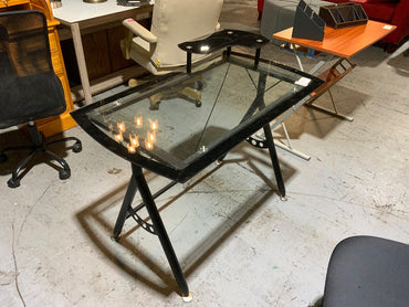 Glass/Metal Desk