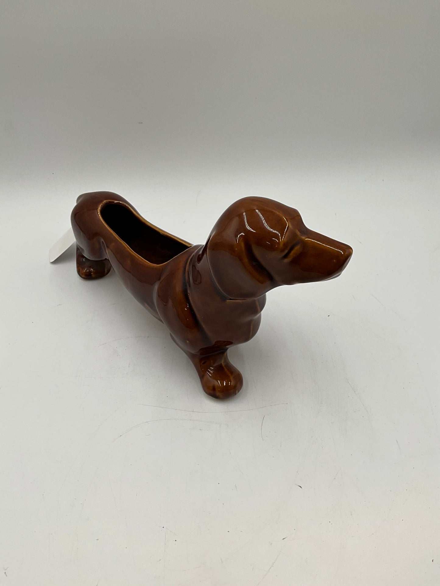 Vtg. Dachshund Planter