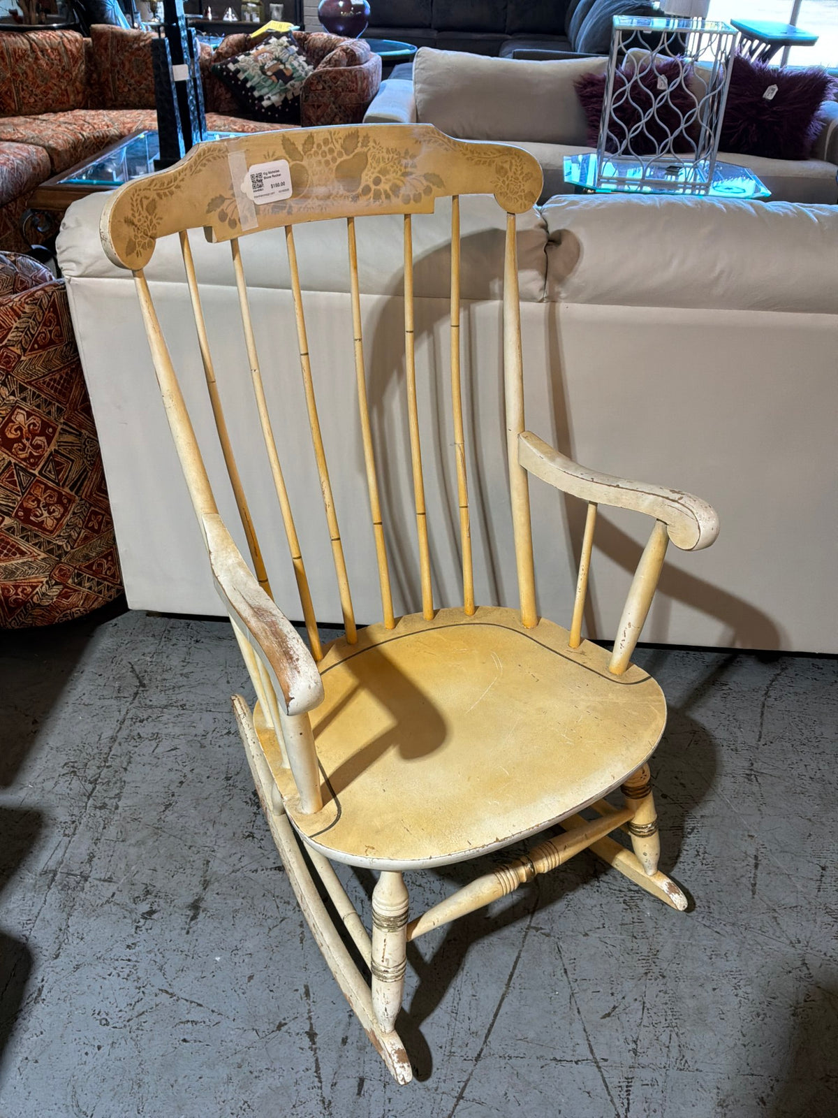 Vtg Nicholas Stone Rocker