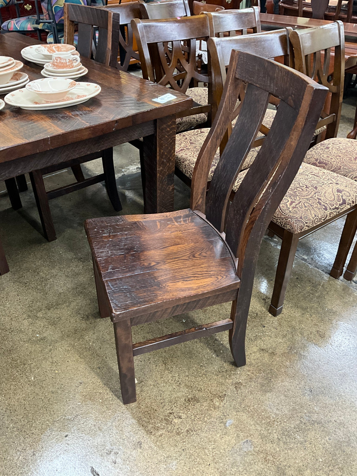 Amish Table with 4 Chairs
