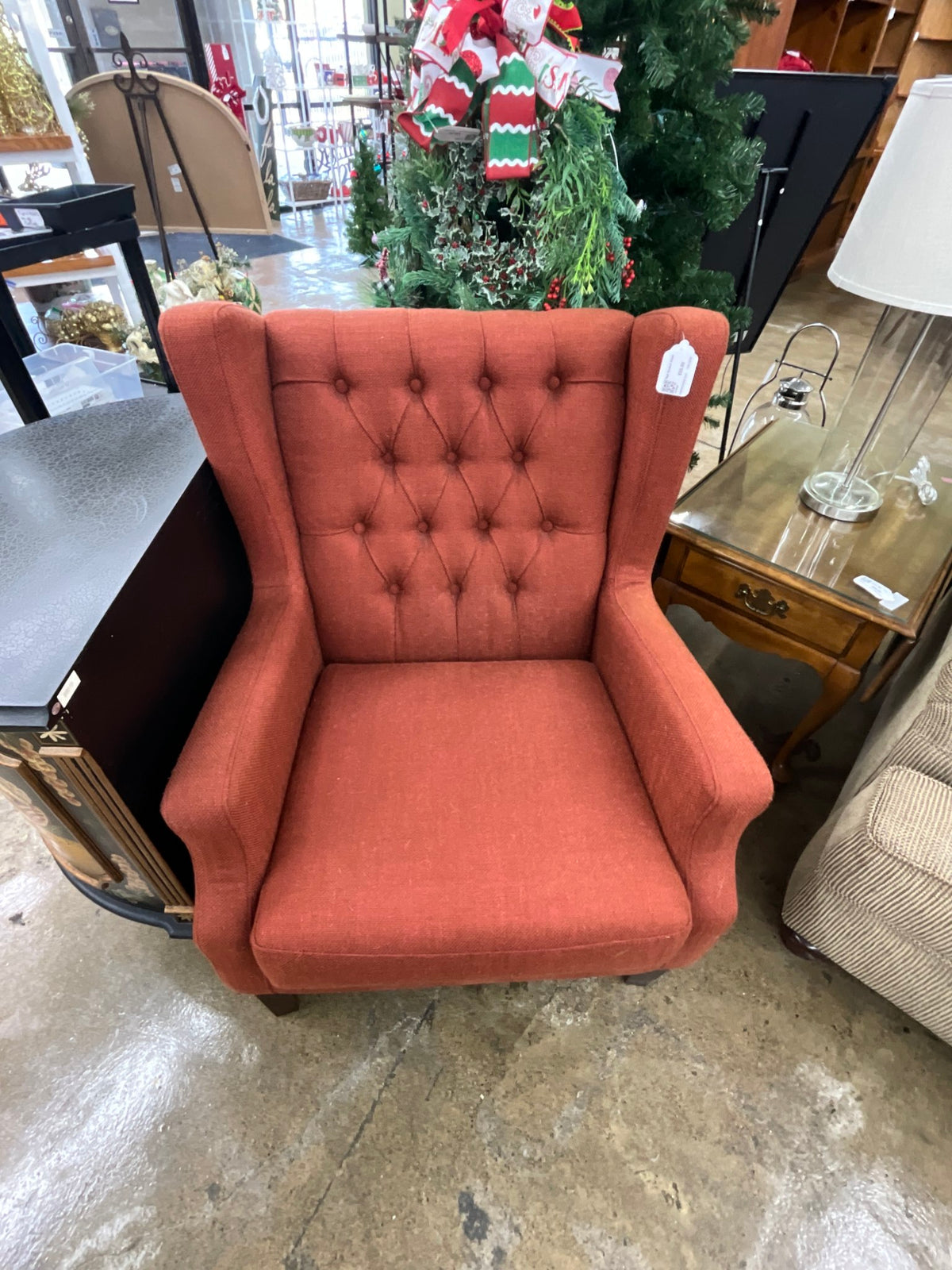 Red Accent Chair