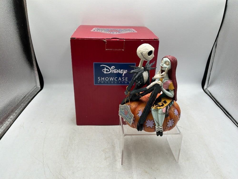 Jim Shore Disney The Pumpkin King & Sally