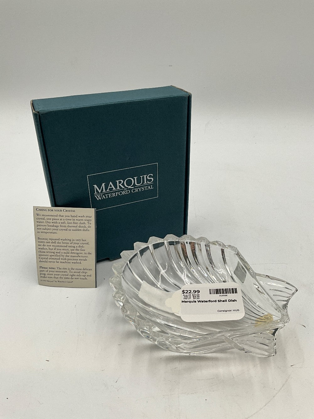 Marquis Waterford Shell Dish