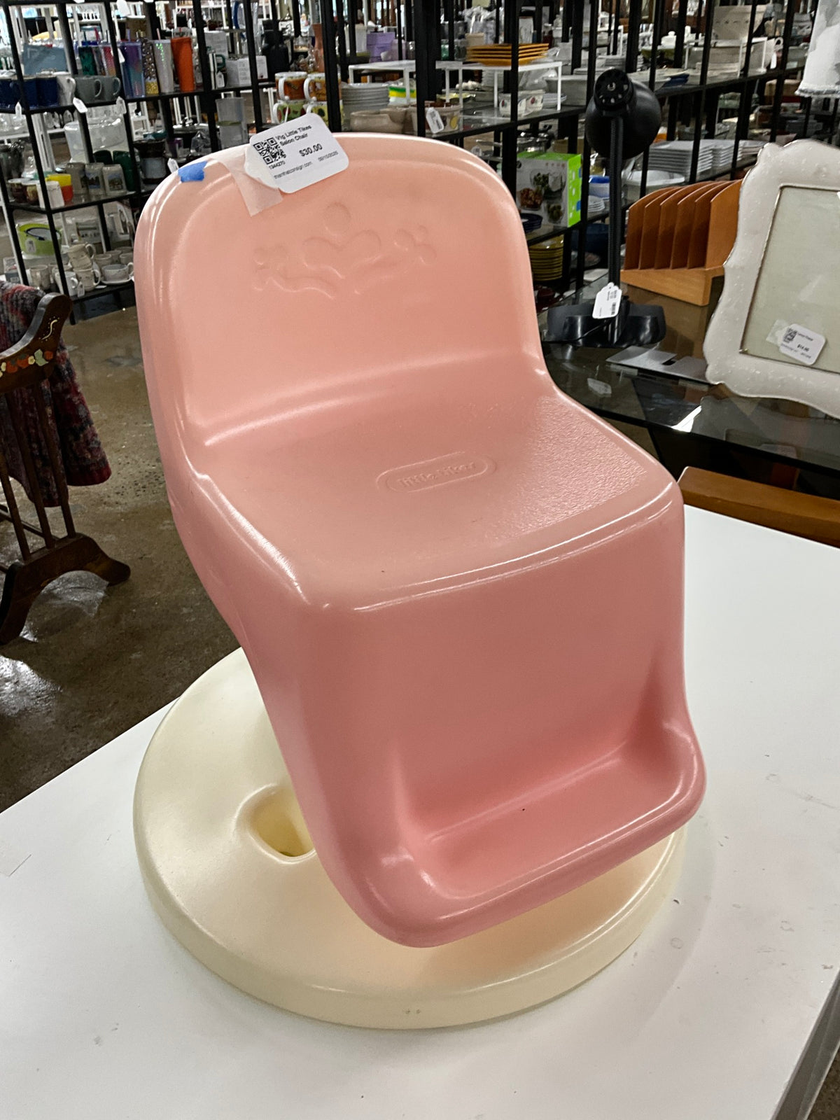 Vtg Little Tikes Salon Chair
