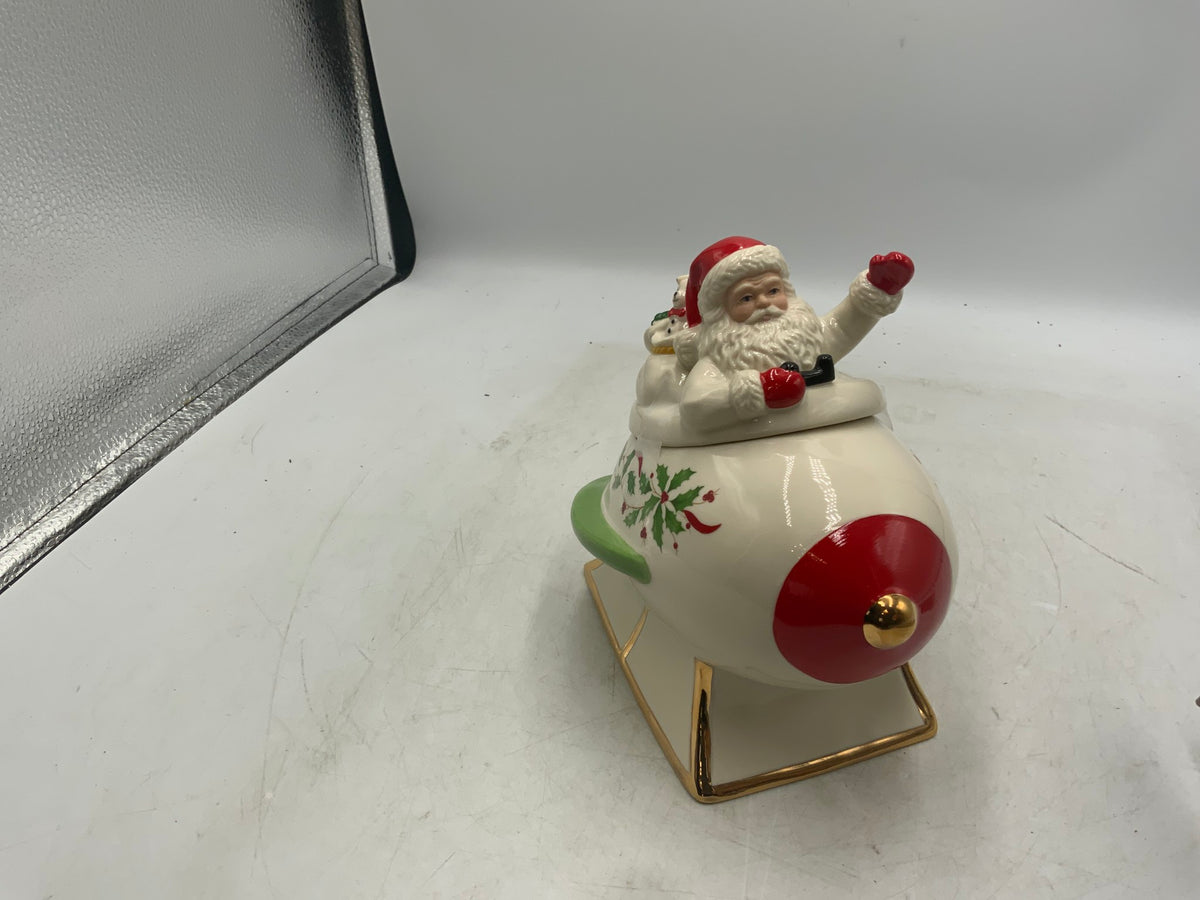 Lenox Santa Canister