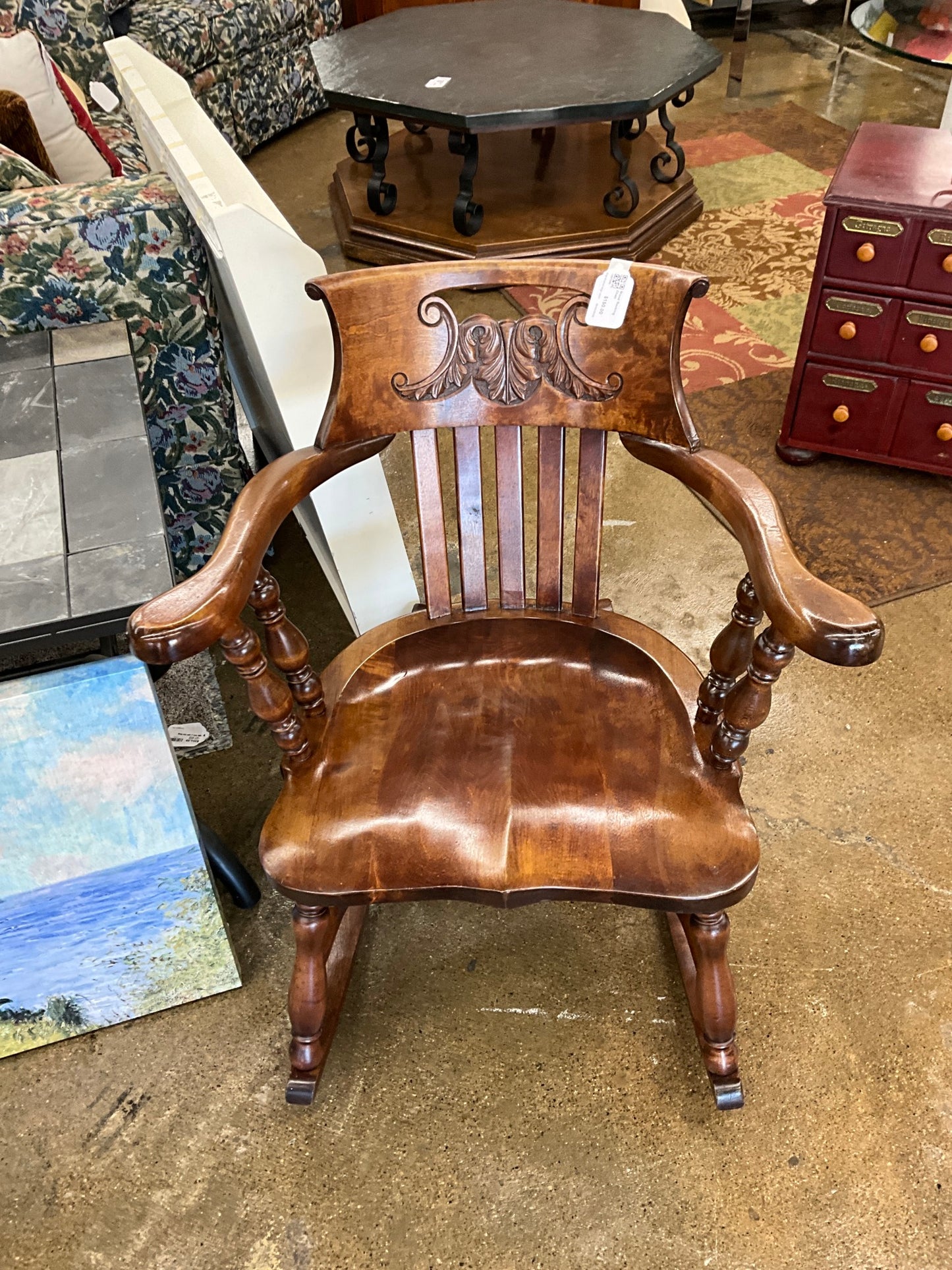Wood Rocking Chair