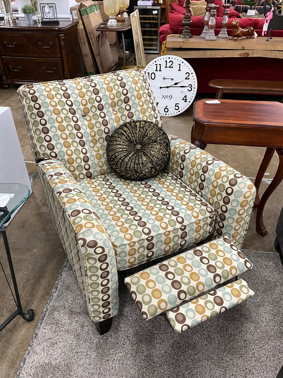 Polka Dot Recliner