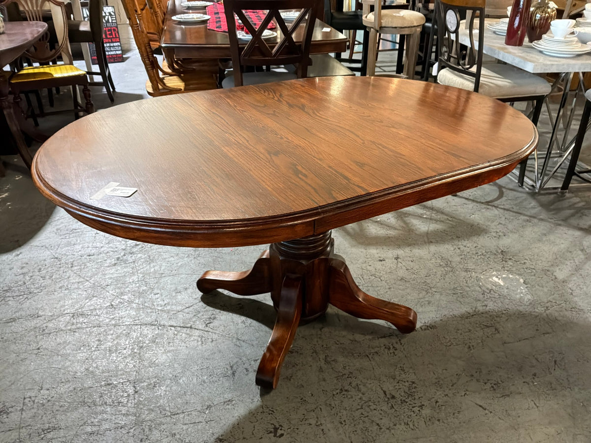 Pedestal Table w/ Leaf