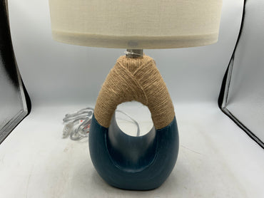 Blue/Rope Small Lamp