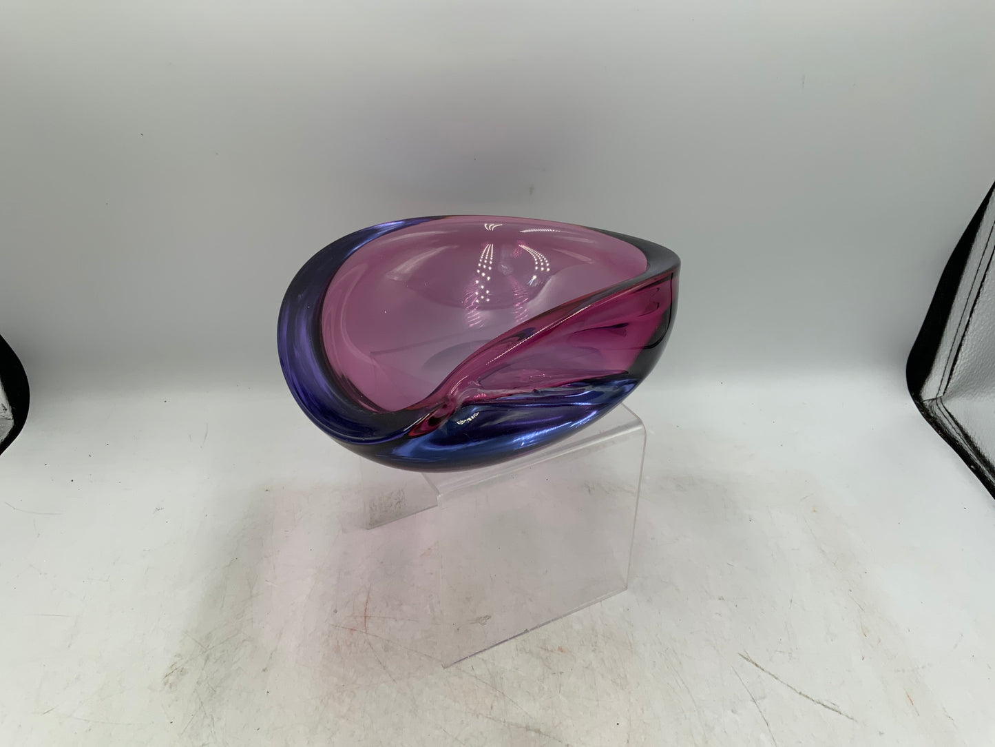 Murano Purple Glass Bowl