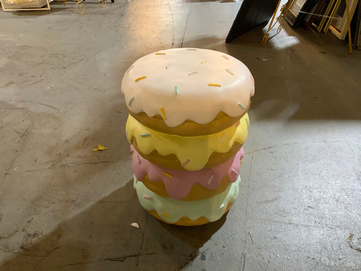 Stacked Donut Stool