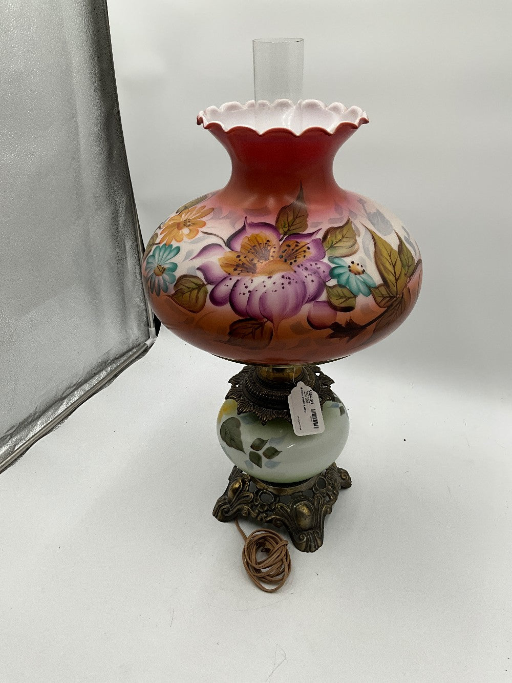 Painted Parlor Lamp