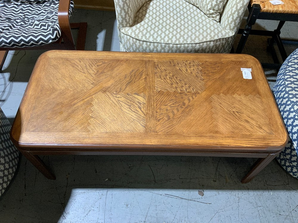 Brown Wood Coffee Table